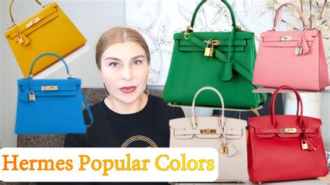 most popular hermes kelly colors